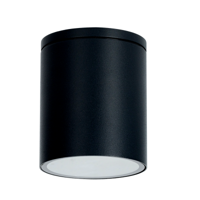 GU10  ROUND CEILING LUMINAIRE 230V AC BLACK IP65 GU10 MAX.35W  -LG2301GU10B