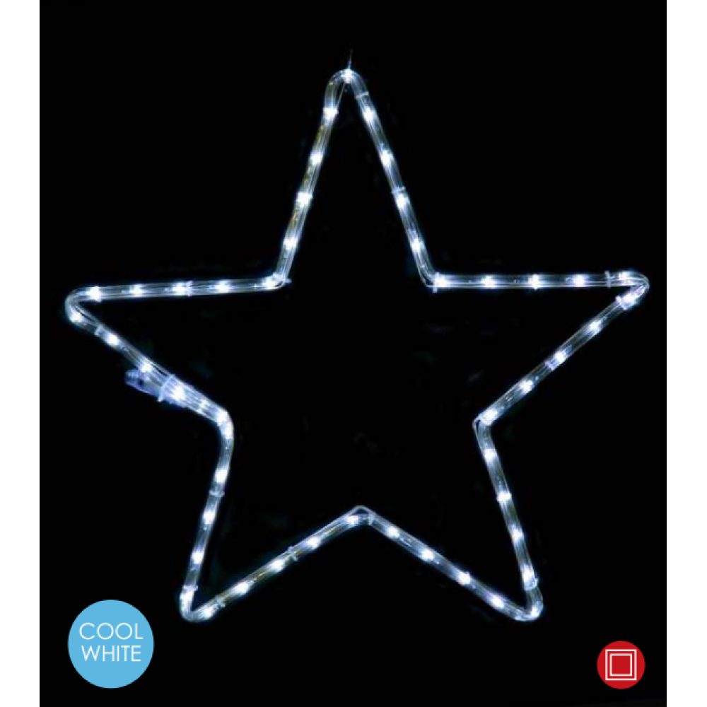 ^ STAR 48 LED ΣΧΕΔΙΟ 2m ΜΟΝΟΚΑΝΑΛ ΦΩΤΟΣΩΛ ΨΥΧΡΟ ΛΕΥΚΟ IP44 55cm 1.5m ΚΑΛΩΔ  -X08482215