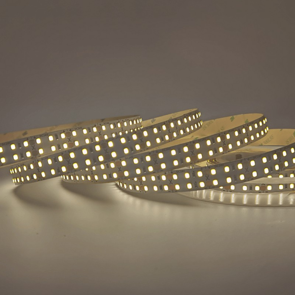 ^LED SMD STRIP 24V DC 40W/M 3000K 4120LM/M IP20 15MM CRI80 OSRAM 2835 240LEDS/M 3SDCM 5M REEL 5YRS   -24408030