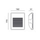 Γύψινο Trimless Φωτιστικό NETTO EVE G8001MR