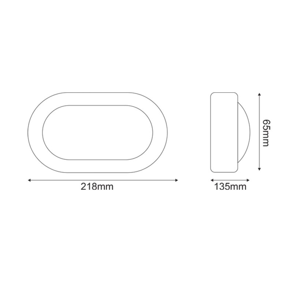 Φωτιστικό Τοίχου Τύπου “Χελώνα” Αμμώδες Γκρι HI4032GDS