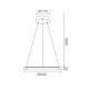 ΚΡΕΜΑΣΤΟ Φ/Σ LED 32W 2500LM CCT IP20  ΜΑΥΡΟ ΜΕΤΑΛΛΙΚΟ + ΑΚΡΥΛΙΚΟ
-HM23LEDP60BKCCT