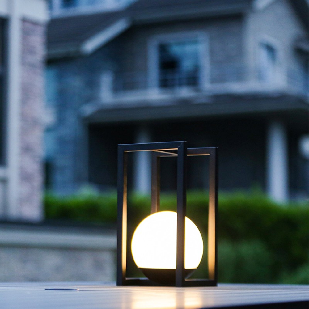 Φωτιστικό LED Φορτιζόμενο LUA Σκούρο Γκρι LG0665G