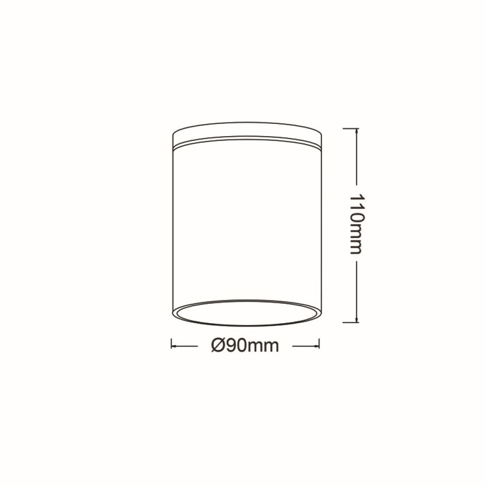 Σποτ Οροφής Εξωτερικού Χώρου Γκρι LG2301GU10G