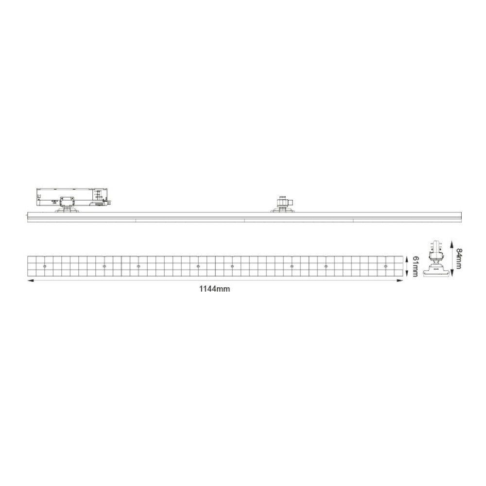 Φωτιστικό Ράγας LED MARK4040W4M