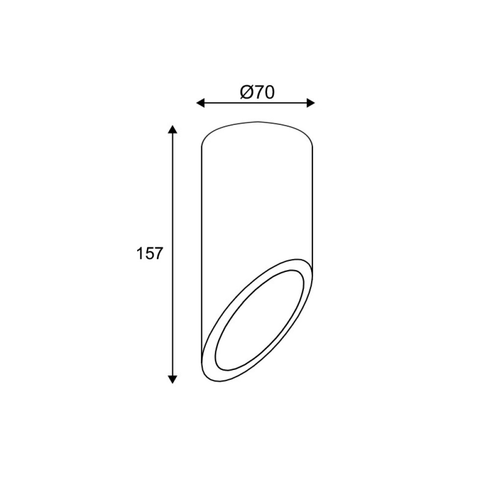 Σποτ Οροφής FALTSO MK151S16B