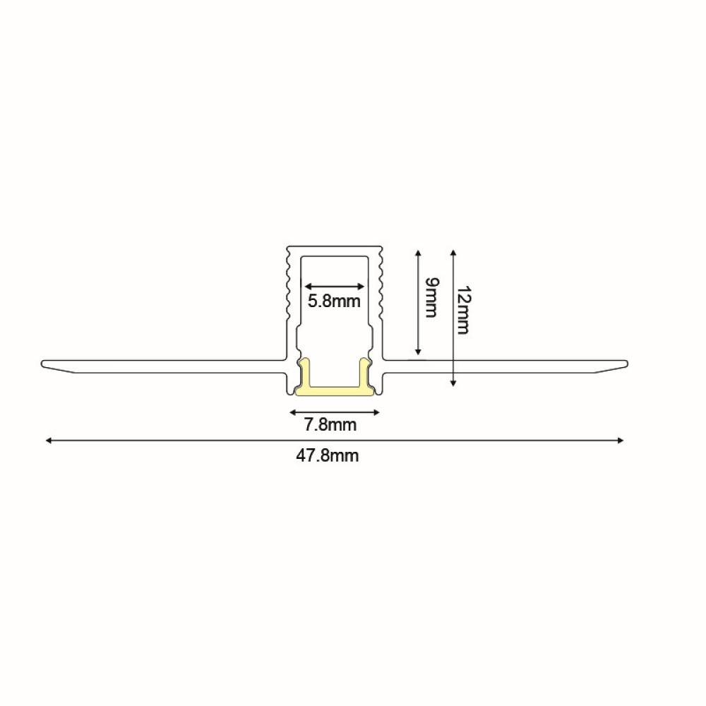 Προφίλ Αλουμινίου P129NU