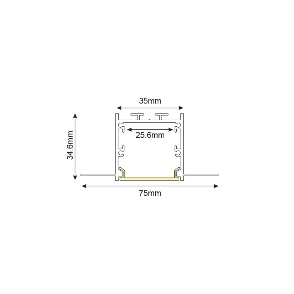 Προφίλ Αλουμινίου WINT P235U