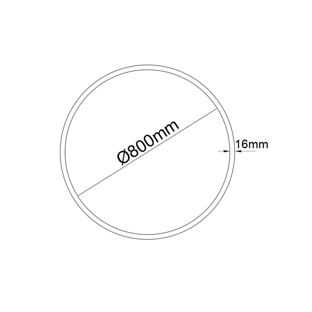 Κυκλικό Προφίλ Αλουμινίου OLAN P3908C