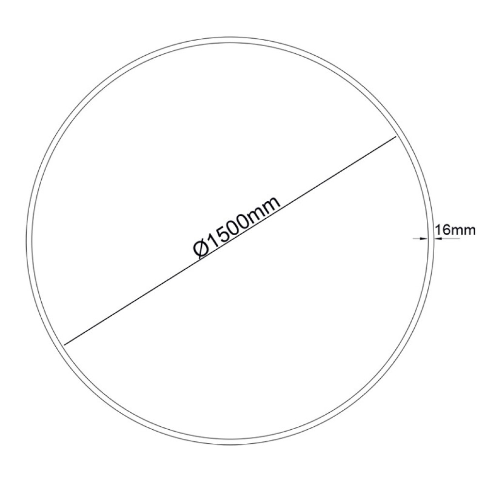 Κυκλικό Προφίλ Αλουμινίου OLAN P3915C