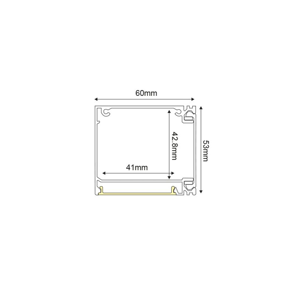 Προφίλ Αλουμινίου CALLA P51U