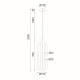 Φωτιστικό Οροφής LED VENUS ZM33LEDP15CH