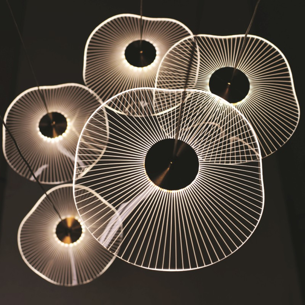 Φωτιστικό Οροφής LED NIMFEA ZM34LEDP55BR