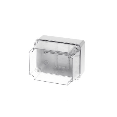 190X140X140 SURF BOX TRANSARENT LID IP65  -GR17215