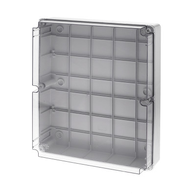 460X380X120 SURF BOX TRANSARENT LID IP65  -GR17290