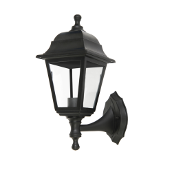 4S PLASTIC WALL GARDEN BLACK LUMINAIRE E27 IP44 -PLGP1B 4S PLASTIC WALL GARDEN BLACK LUMINAIRE E27 IP44 -PLGP1B