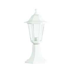6S PLASTIC FLOOR GARDEN WHITE LUMINAIRE 41CM E27 IP44  -PLGQ3W