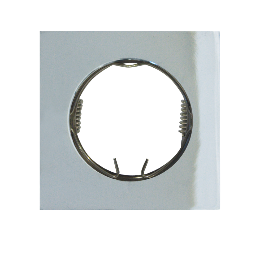 Χωνευτό Σποτ Τετράγωνο Χρώμιο BS3159CPMR16