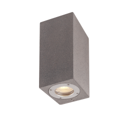 Διπλό Σποτ Τοίχου AGNES Μαύρο MK0532SB