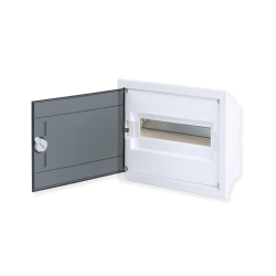 FLUSH MOUNTING 12 MODULES 1 ROW TRANSPARENT  -282U12A