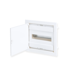 FLUSH MOUNTING 12+2 MODULES 1 ROW WHITE DOOR  -282U12ES