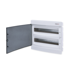 FLUSH MOUNTING 36 MODULES 2 ROWS TRANSPARENT  -282U2X18C