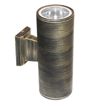 Φωτιστικό Σποτ Τοίχου Διπλής Δέσμης Εξωτερικού Χώρου Σκουριά HI7001R