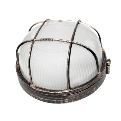 Φωτιστικό Τοίχου Τύπου “Χελώνα” Σκουριά Μικρό HI5011R