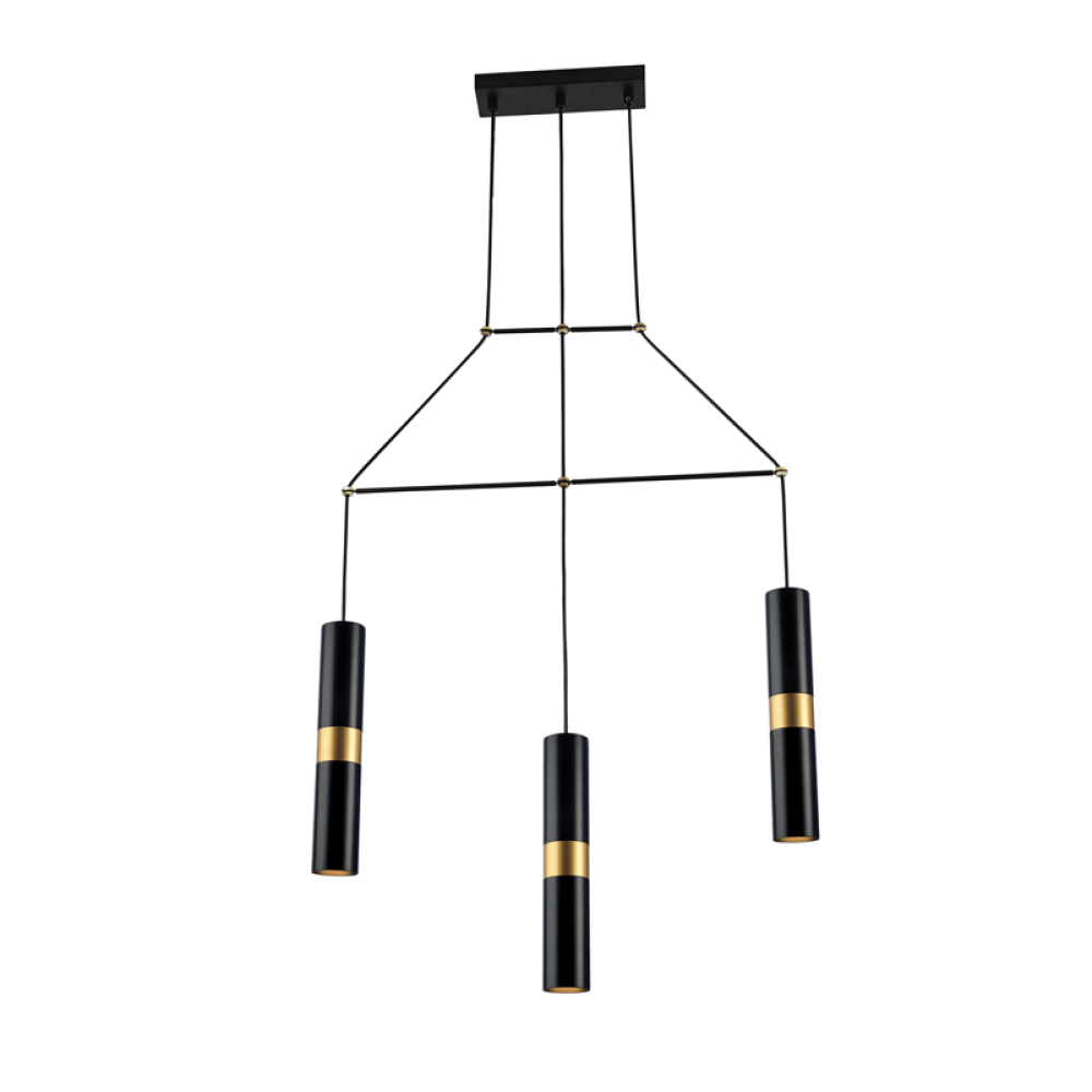 Κρεμαστό Φωτιστικό NETTO HM853P66BK