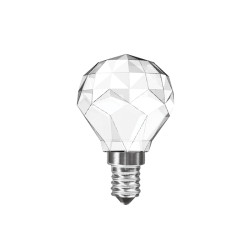 LED COB E14 G45 3W 3000K 230V AC 300LM RA80 25000H 360° CRYSTAL  -700200143