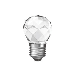 LED COB E27 G45 3W 3000K 230V AC 300LM RA80 25000H 360° CRYSTAL  -700201273
