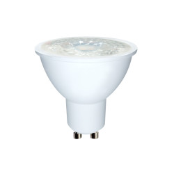 LED SMD GU10 5W 3000K 230V AC 440LM RA80 30000H 38°  -5WGU10CWW