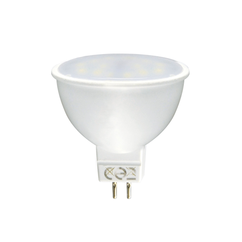 LED SMD MR16 7W 6000K 12V AC/DC 555LM RA80 30000H 120°  -7WMR16SCW