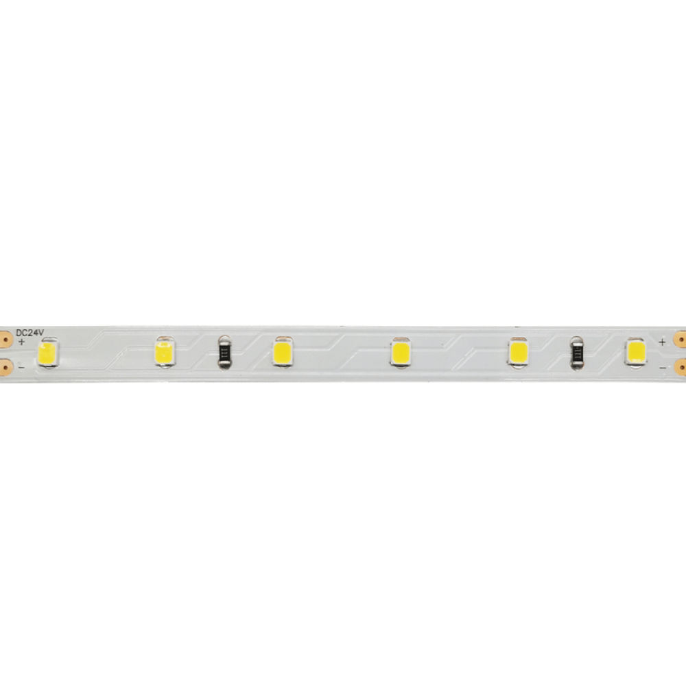 LED SMD STRIP 24V DC 7.2W/M 3000K 800LM/M IP20 8MM CRI80 OSRAM 2835 60LEDS/M 3SDCM 5M REEL 5YRS   -24728030