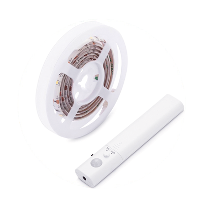 LED SMD STRIP KIT 1M IP65 4000K WITH SENSOR & BATTERY BOX(4xAAA)  -CLOSLIT