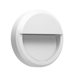 NETTO ΑΠΛΙΚΑ ΛΕΥΚΗ ΕΠΙΤΟΙΧΗ  PC 230V IP65 8W 3.000K 430LM  -SLIM12W