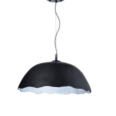 NETTO ΚΡΕΜΑΣΤΟ Φ/Σ 1ΧΕ27 ΜΑΥΡΟΣ/ΑΣΗΜΙ ΠΗΛΟΣ Φ45ΧΗ120CM  -V3729451PBS