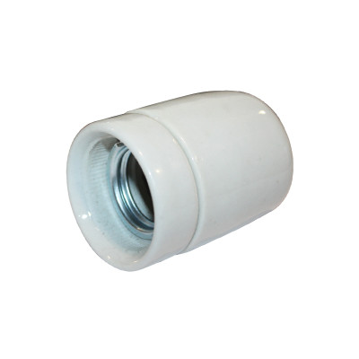 PORCELAIN LAMPHOLDER Ε27 13,5mm  -AC.4E27135