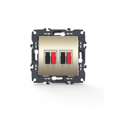 PRIME ΠΡΙΖΑ ΗΧΕΙΩΝ ΔΙΠΛΗ ΜΕ ΚΛΙΠ 36-230VAC IP20 MAT ΣΑΜΠΑΝΙΖΕ  -1000113604