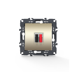 PRIME ΠΡΙΖΑ ΗΧΕΙΩΝ ΜΟΝΗ ΜΕ ΚΛΙΠ 36-230VAC IP20 MAT ΣΑΜΠΑΝΙΖΕ  -1000113504