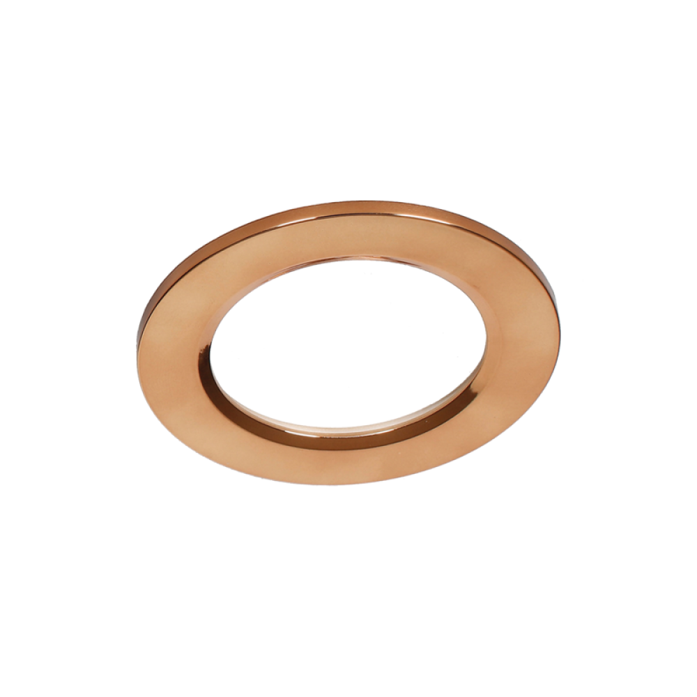 ROUND POLISHED BRASS PLASTIC RING FOR FALKO7R  -FALKORBR