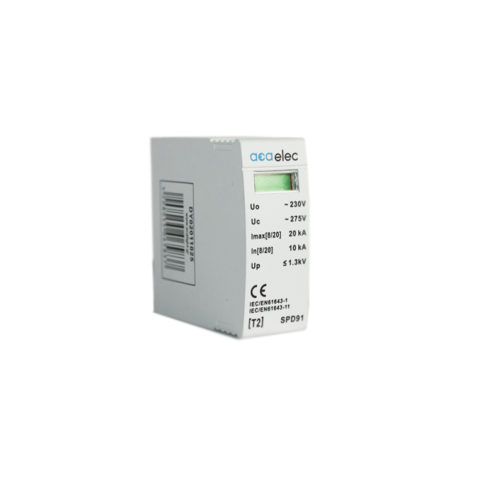 SPD SURGE PROTECTION T2 TYPE 1P 20kA  -DY02010025