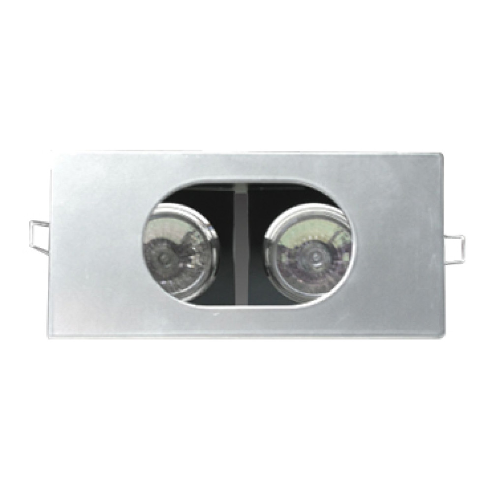 ΣΠΟΤ ΔΙΠΛΟ ΤΕΤΡΑΓΩΝΟ MR16 ΧΩΡΙΣ Μ/Σ  -XF002C