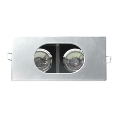 ΣΠΟΤ ΔΙΠΛΟ ΤΕΤΡΑΓΩΝΟ MR16 ΧΩΡΙΣ Μ/Σ  -XF002C