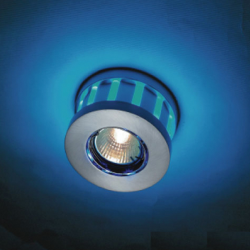 ΣΠΟΤ GU10 ΜΕ 12LED ΜΠΛΕ ΣΤΡ/ΛΟ  -GL810001