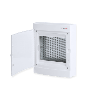 SURFACE MOUNTING ENCLOSURE FOR IT, WHITE DOOR- 2 ROWS IP40 361X287X112mm  -282N24CWIT