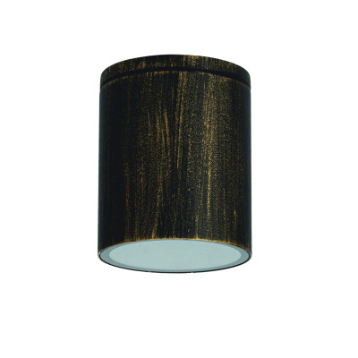 Σποτ Οροφής Εξωτερικού Χώρου Χρυσό-Μαύρο LG2301GU10GB