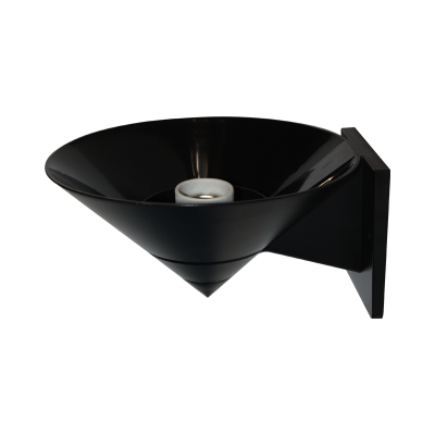 WALL ARM UFO E27 BLACK  -AC.280W1