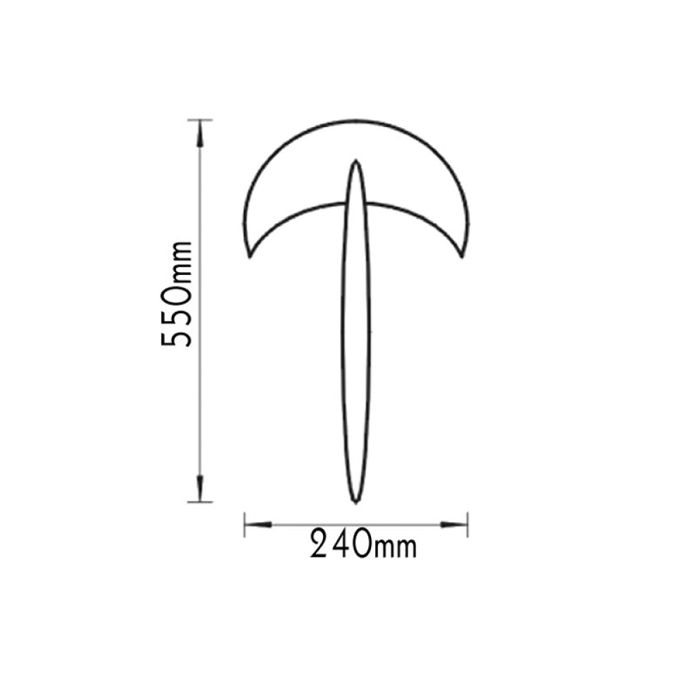 ΑΠΛΙΚΑ ΠΥΡΣΟΣ ΜΕ ΓΥΑΛΙ ΝΙΚ Ε14  -AC.045XF100