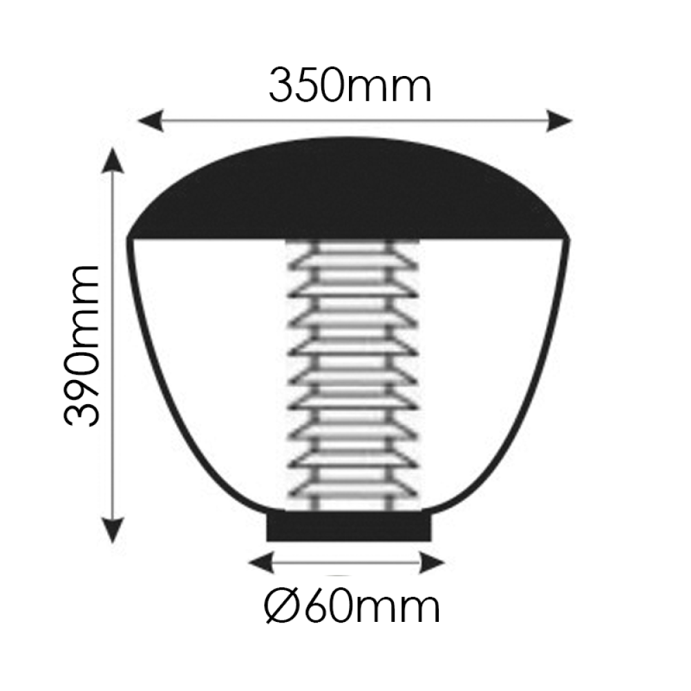 Φωτιστικά κήπου για ιστό AC.NF1824 Φωτιστικά κήπου για ιστό AC.NF1824